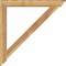Ekena Millwork Traditional Traditional Rough Sawn Bracket, Western Red Cedar, 4"W x 42"D x 42"H BKT04X42X42TRA01RWR - alternate 4